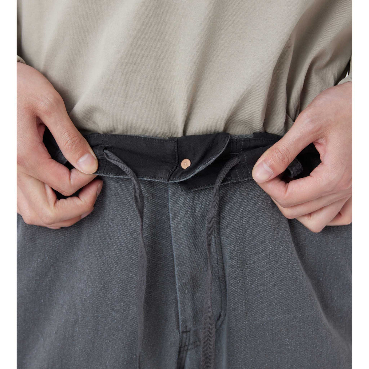 Sulfur Dyed Fade Pants Snow Peak Unisex Trousers