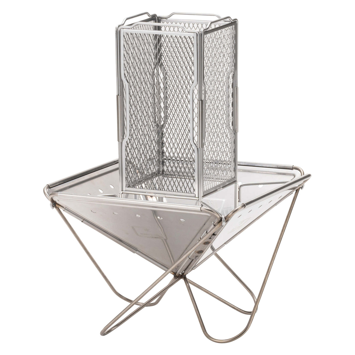 TAKIBI Hearth Starter Set Snow Peak SET-060EK Firepits One Size / Silver