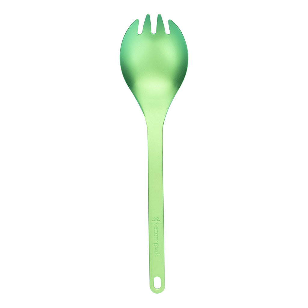 Titanium Colour Spork Snow Peak SCT-004GR Forks &amp; Spoons One Size / Green