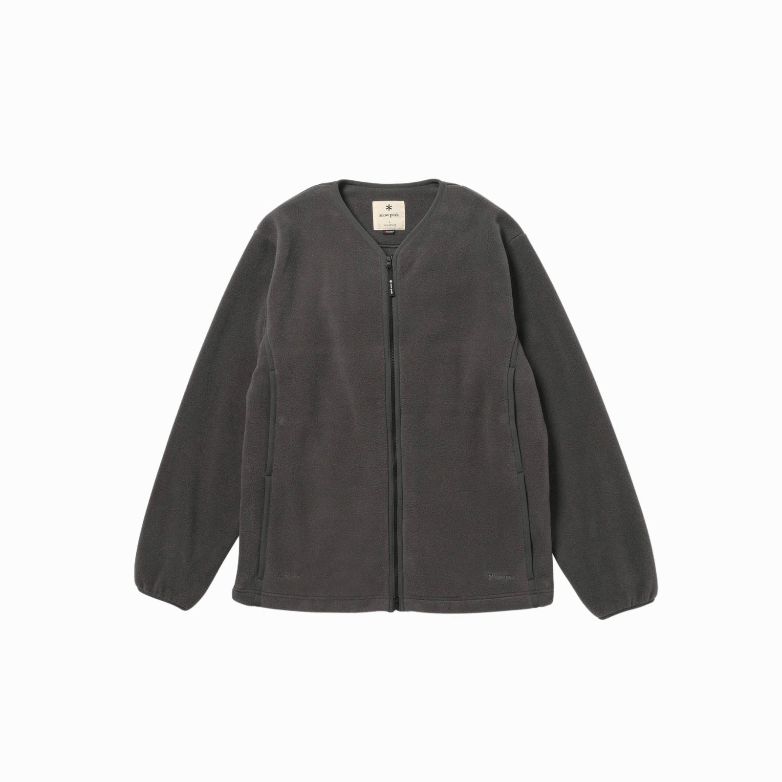 Water-Repellent Fleece Cardigan Snow Peak Unisex Cardigans
