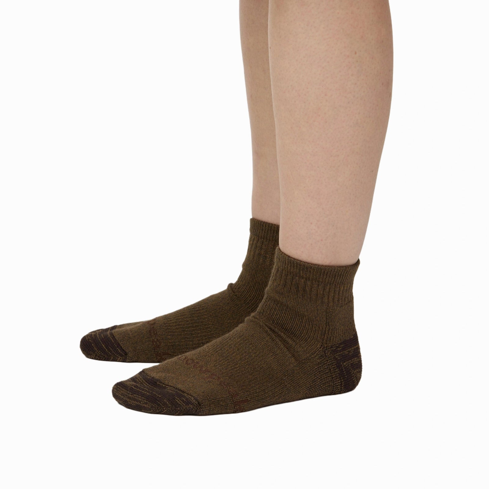 Wool Blend Ankle Socks Snow Peak 100261SO0203013 Unisex Socks M / Charcoal