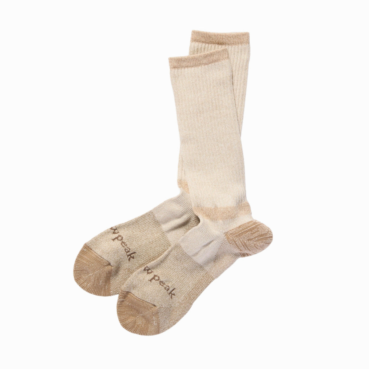 Wool Blend Multi Color Socks Snow Peak 100261SO0403022 Unisex Socks M / Ivory