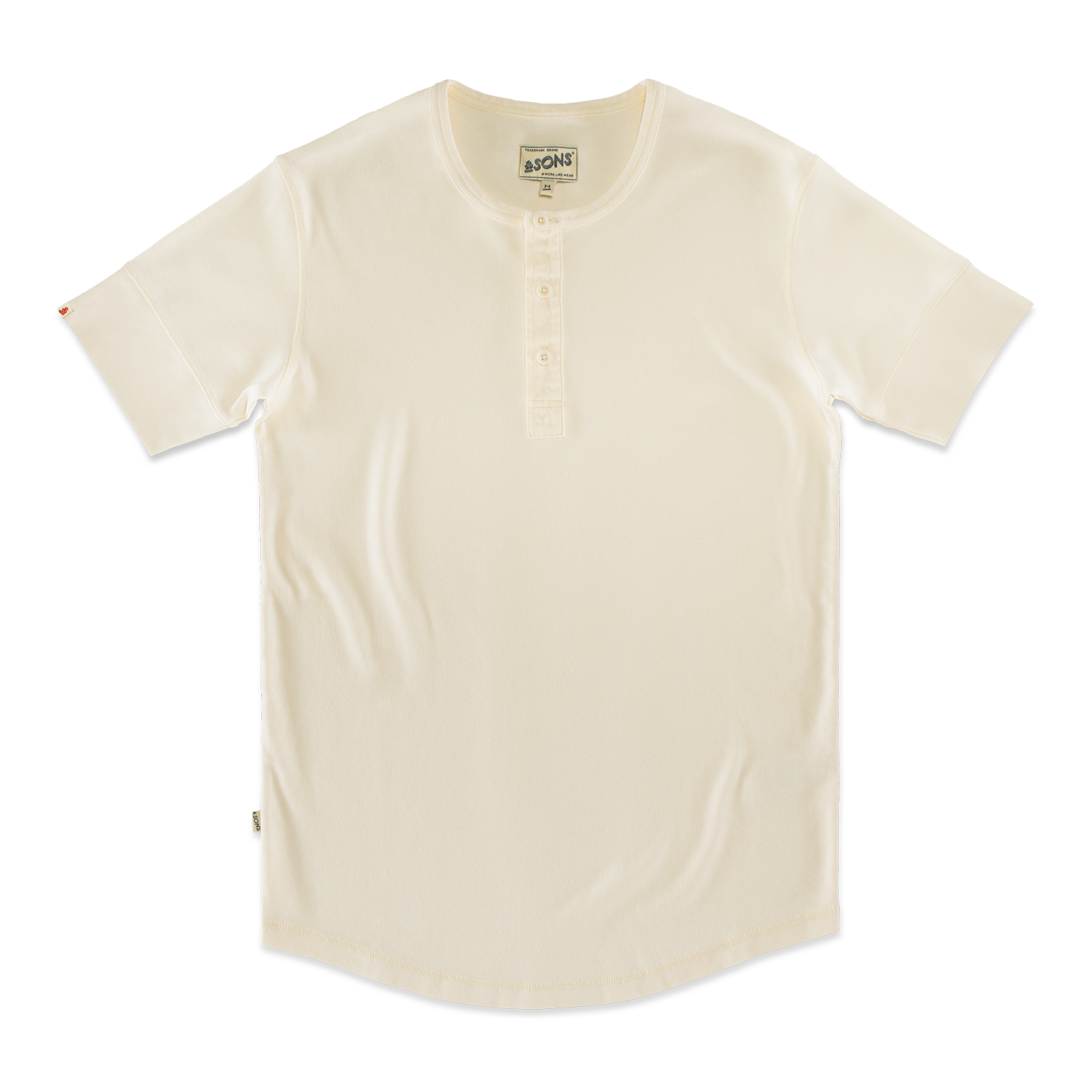 New Elder Henley Short Sleeve Shirt &SONS Men's Henleys