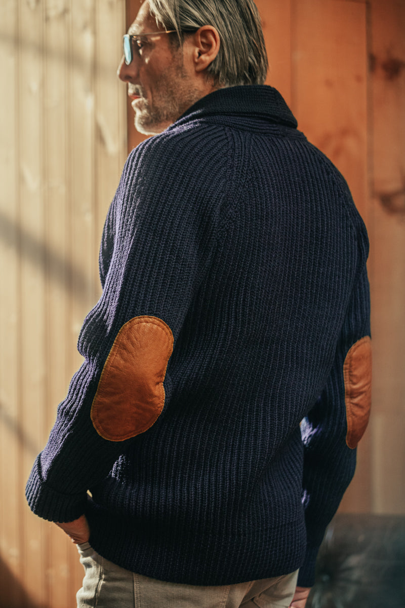 Pioneer British Wool Cardigan &SONS Men's Knitted Cardigans