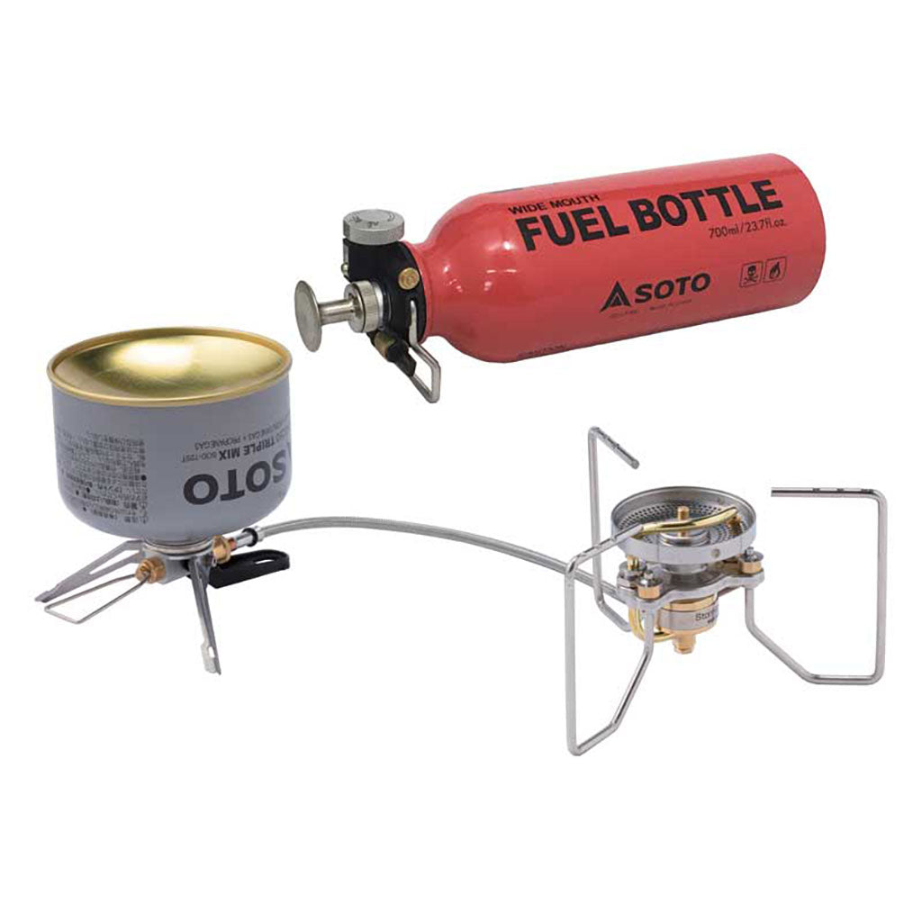 StormBreaker Multi-Fuel Stove + Fuel Bottle