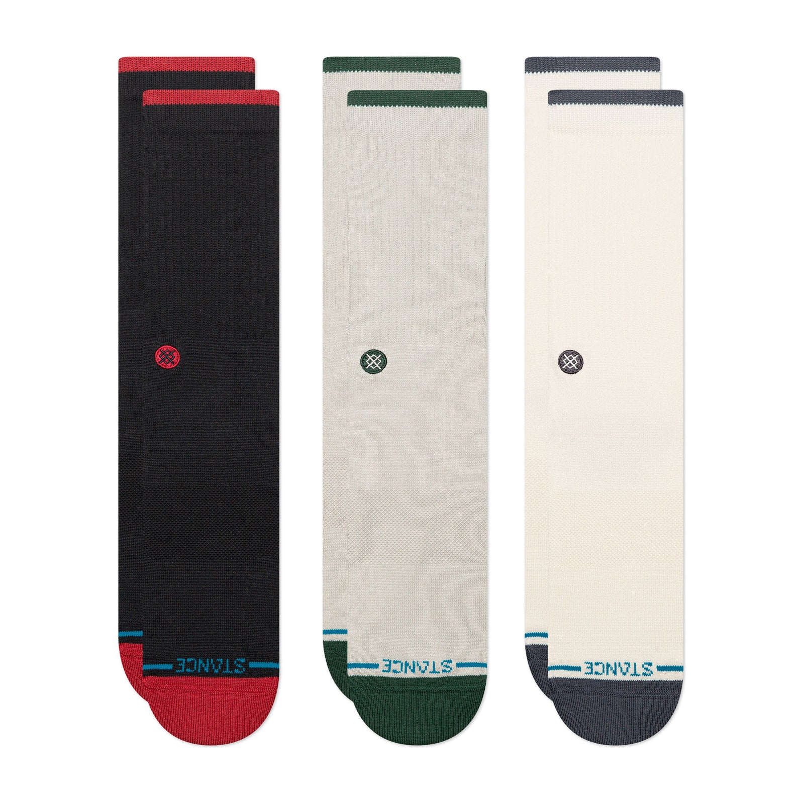 Toner Crew |  3 Pack Stance Men's Socks