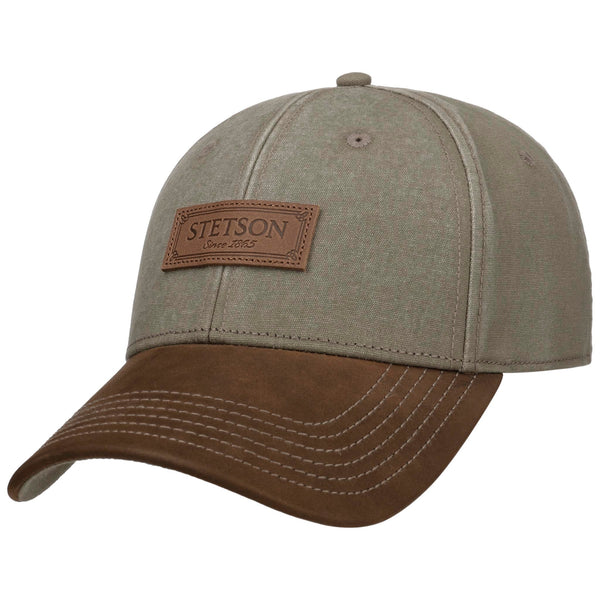 Baseball Cap | Cotton Stetson 7721126-5-OS Caps & Hats One Size / Brown/Khaki