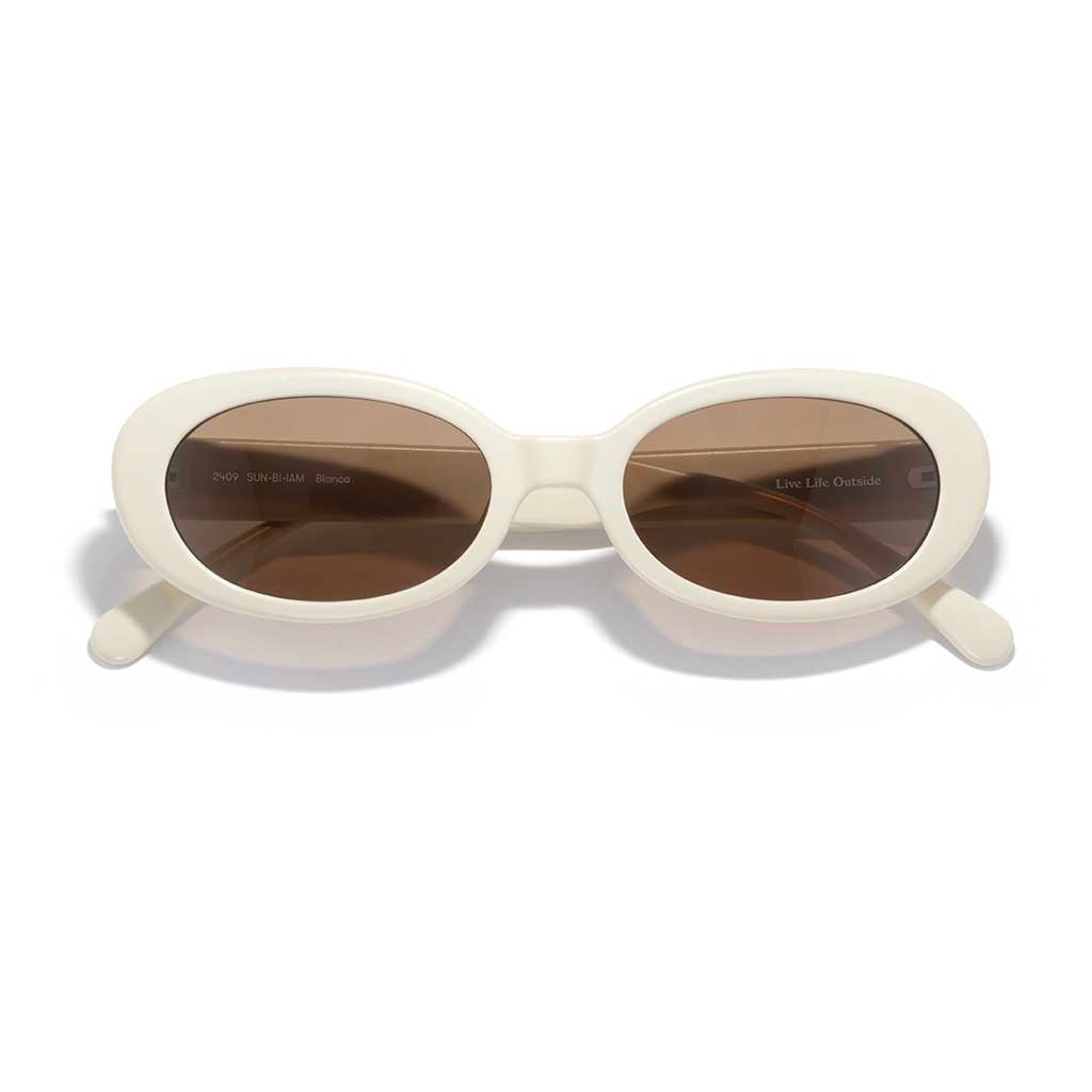 Bianca Sunski SUN-BI-IAM Sunglasses One Size / Ivory Amber