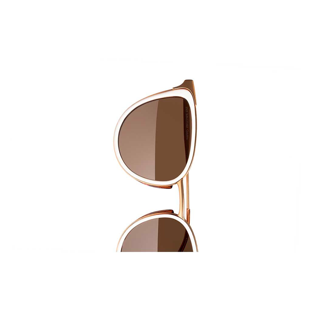 Catalina Sunski SUN-CT-IAM Sunglasses One Size / Ivory Amber