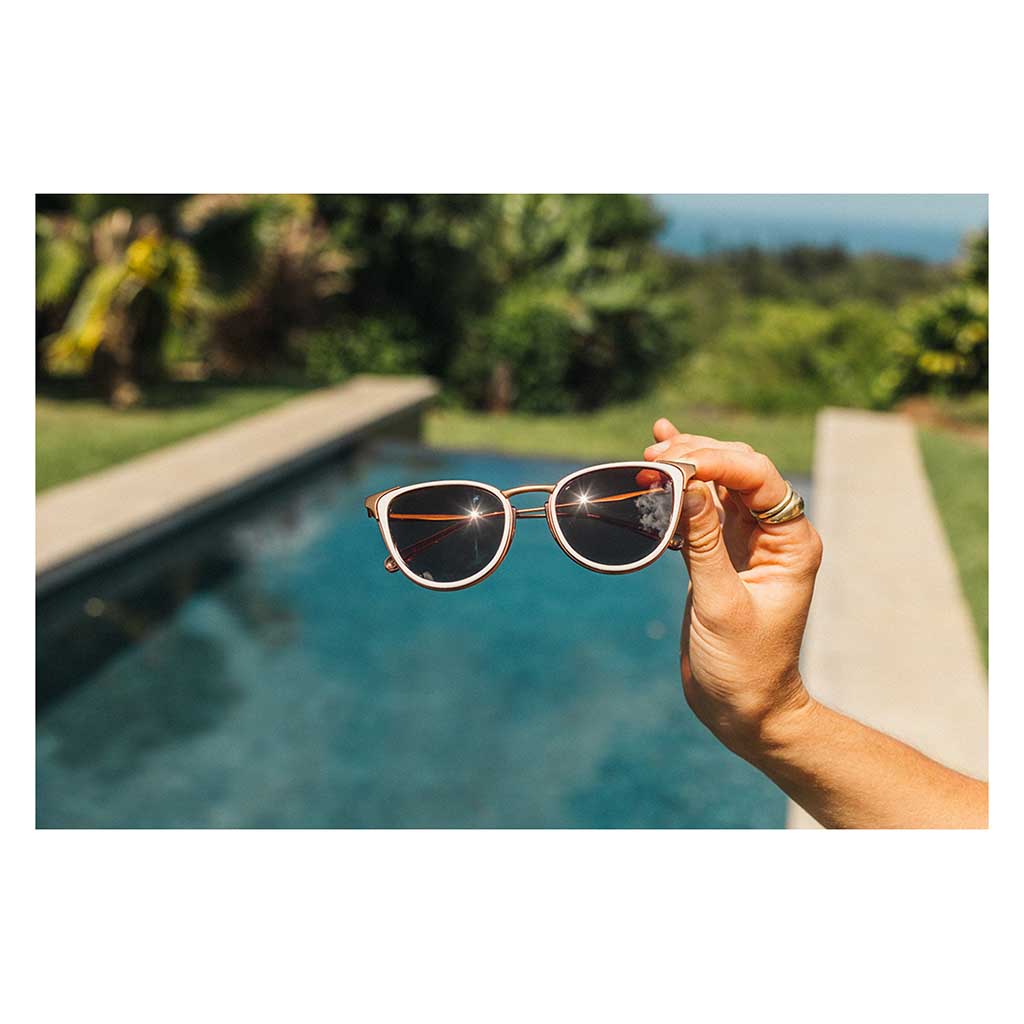 Catalina Sunski SUN-CT-IAM Sunglasses One Size / Ivory Amber