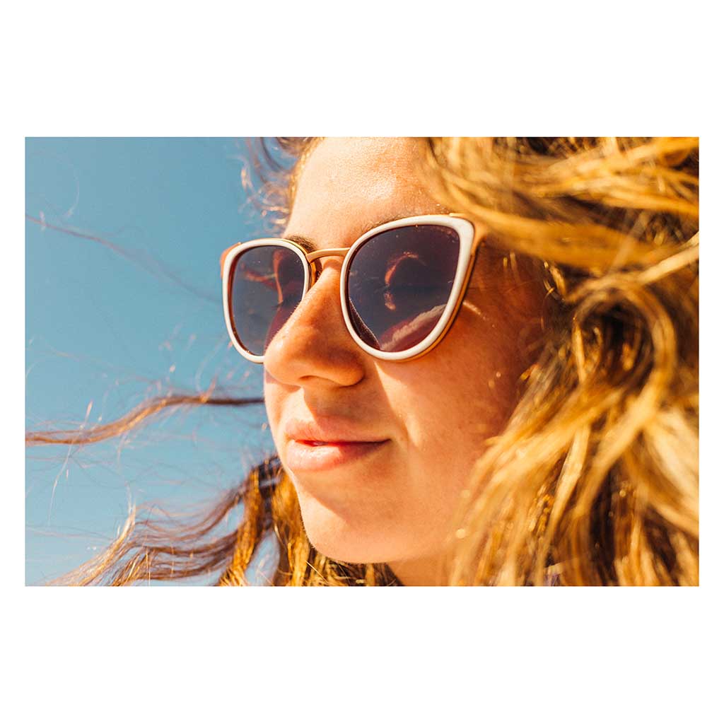 Catalina Sunski SUN-CT-IAM Sunglasses One Size / Ivory Amber