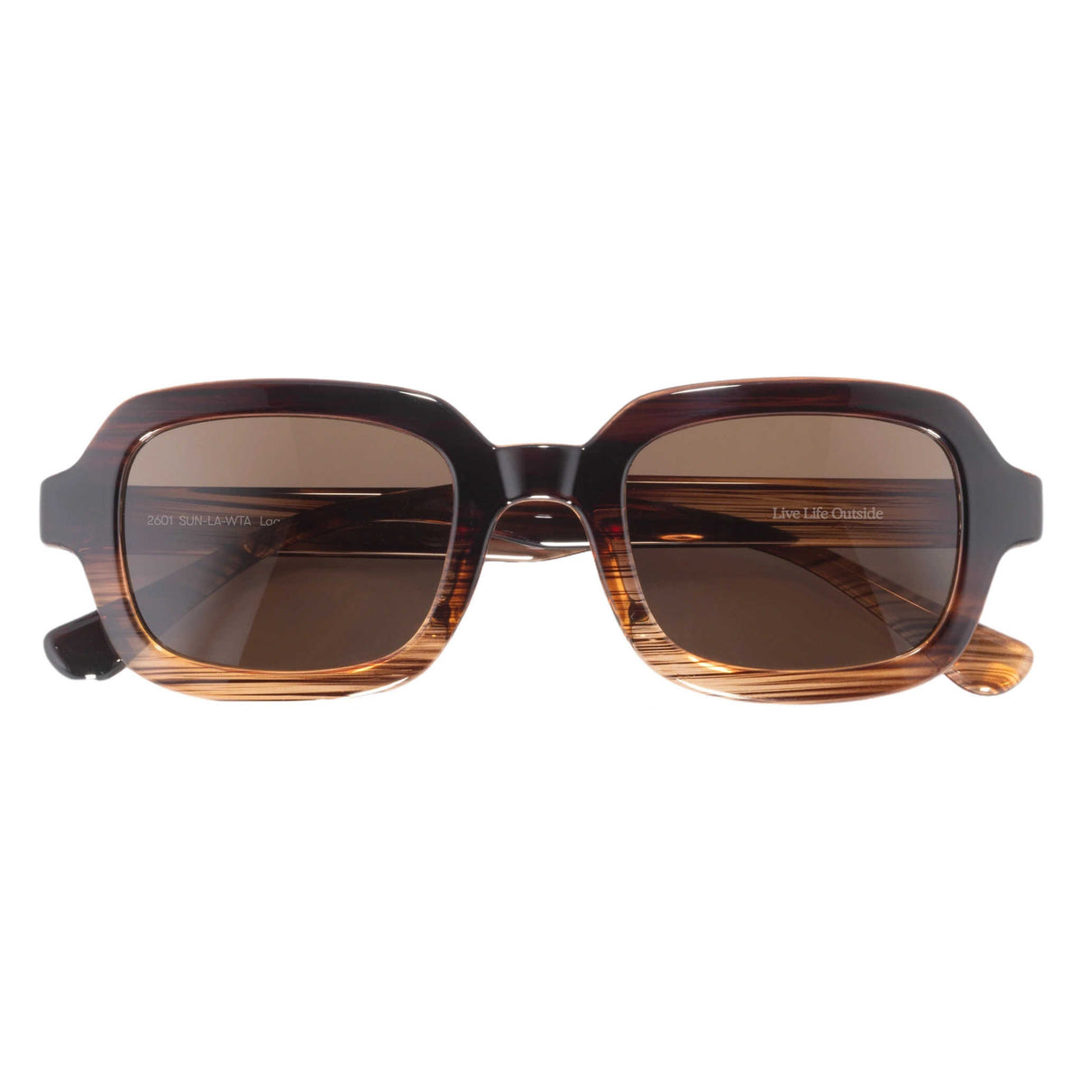 Lago Sunski SUN-LA-WTA Sunglasses One Size / Wire Tortoise Amber