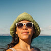 Makani Sunski SUN-MK-ISS Sunglasses One Size / Ivory Sepia
