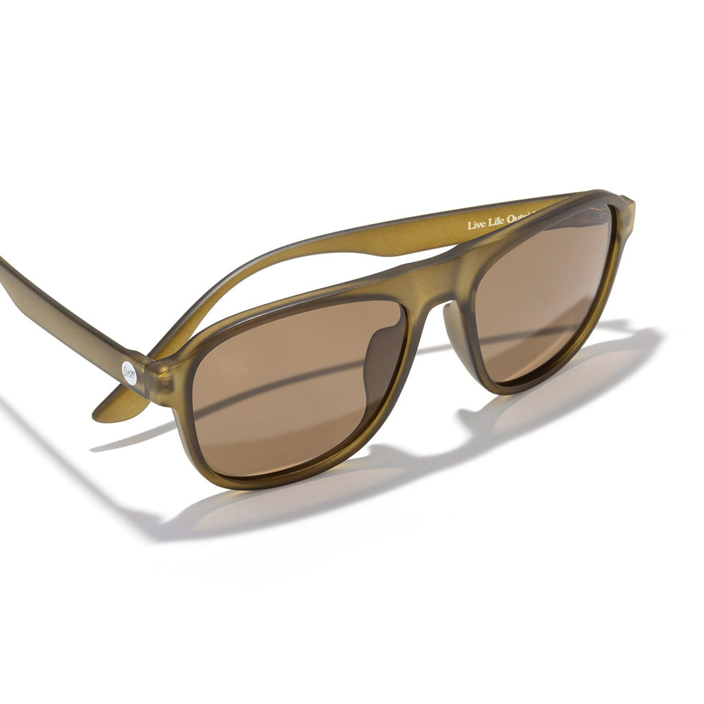 Shoreline Sunski SUN-SH-OAM Sunglasses One Size / Olive Amber