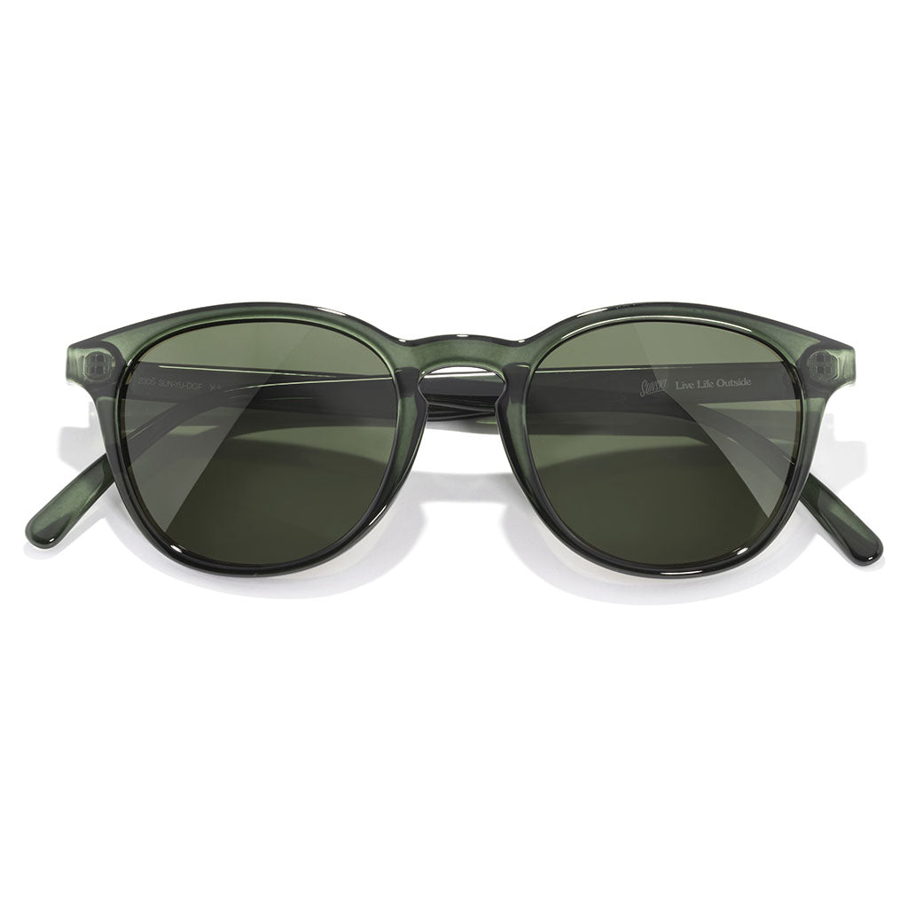 Yuba Sunski SUN-YU-DGF Sunglasses One Size / Deep Green Forest