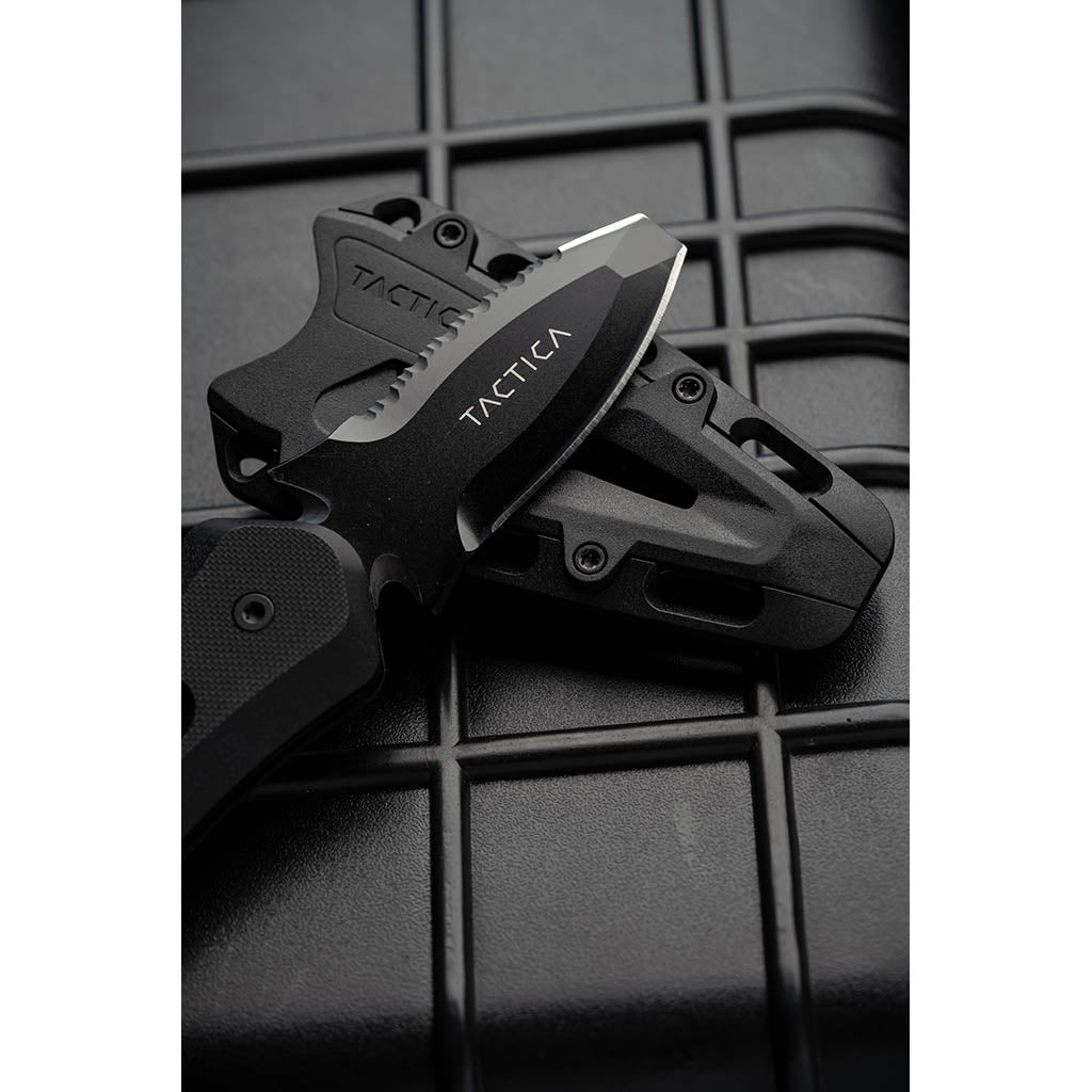 K.220 Search & Rescue Knife | Compact TACTICA TCK0220CB-BLKBLK Knives One Size / Black - Blunt