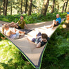 Safari Trillium XL Hammock | 6 Person Tentsile THMXL3 Hammocks 6 Person / Beige/Brown