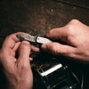 The Elko The James Brand KN117200-00 Pocket Knives One Size / Blue Steel Tortoise