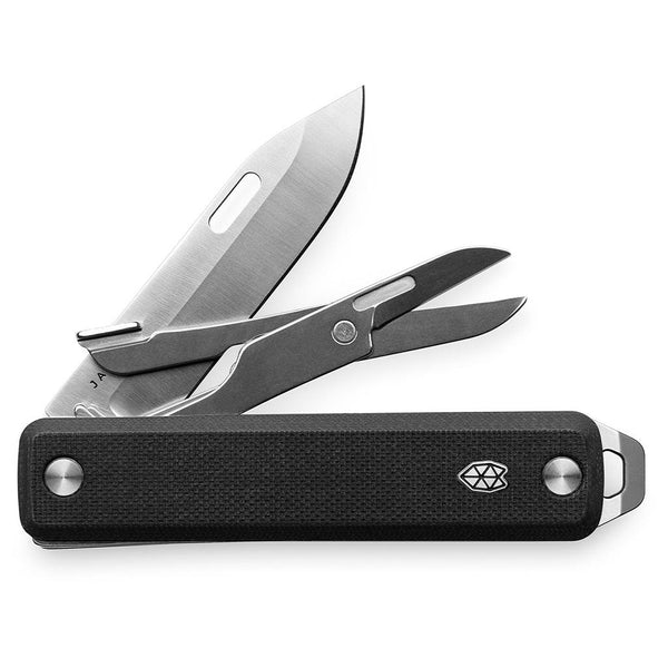 The Ellis | Scissors | Straight Blade The James Brand KN119114-00 Pocket Knives One Size / Black/Stainless