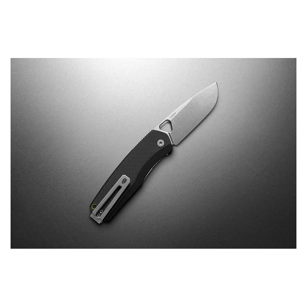The Folsom Pro | Stonewash The James Brand KN129114-00 Knives One Size / Black/Stainless