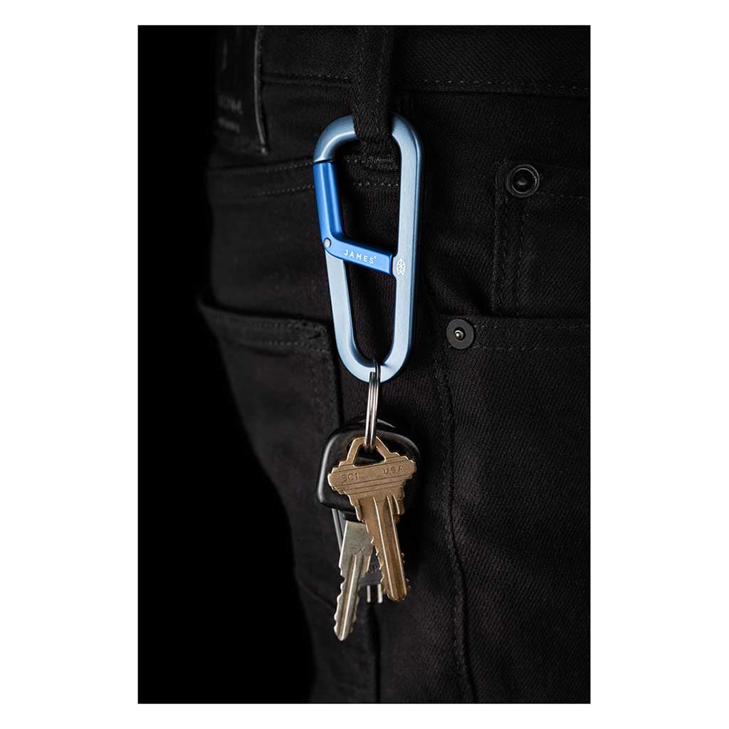 The Hardin The James Brand ES204986-10 Keyrings One Size / Sea Wave Blue/Cerulean