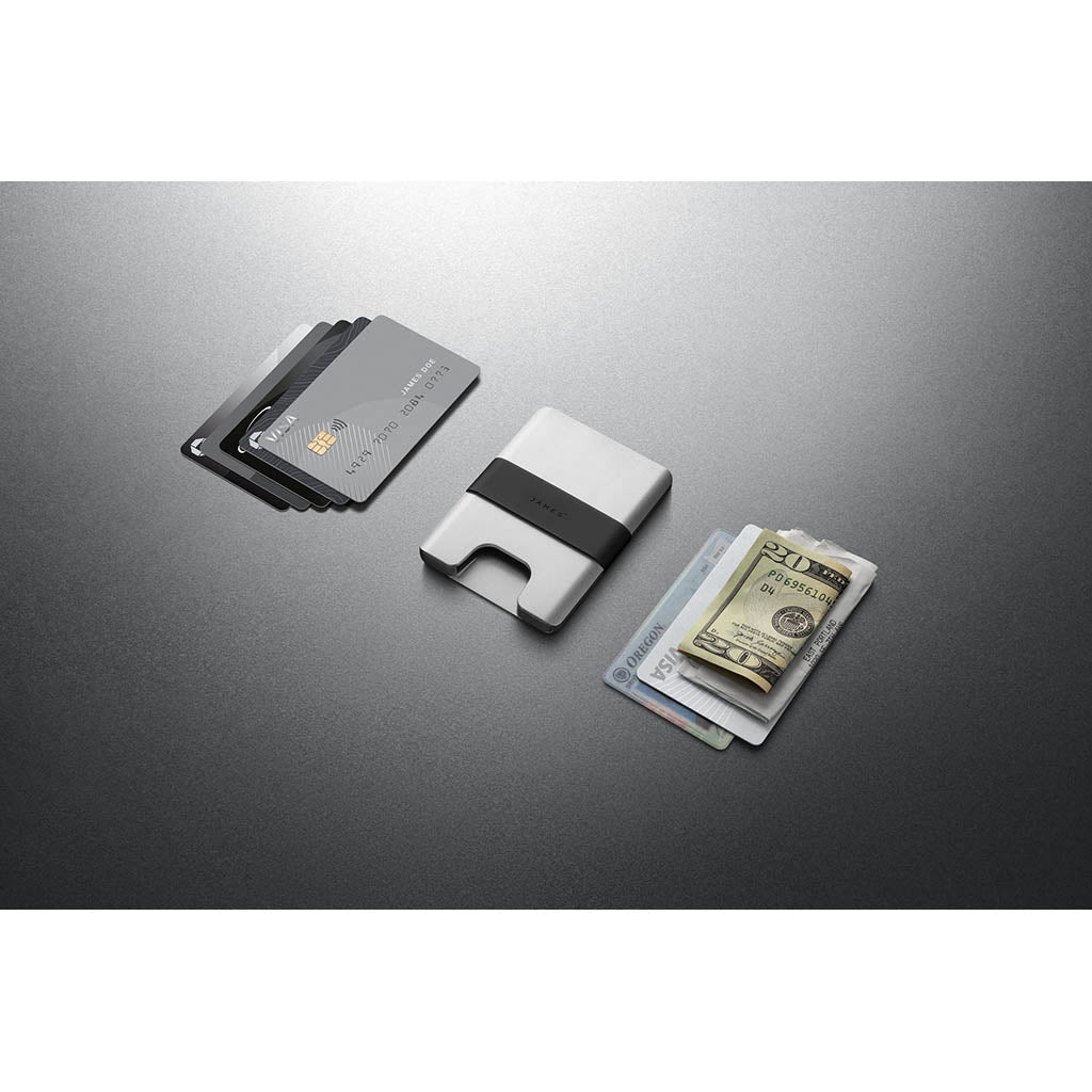 The Lowe The James Brand ES217995-10 Wallets One Size / Silver/Black