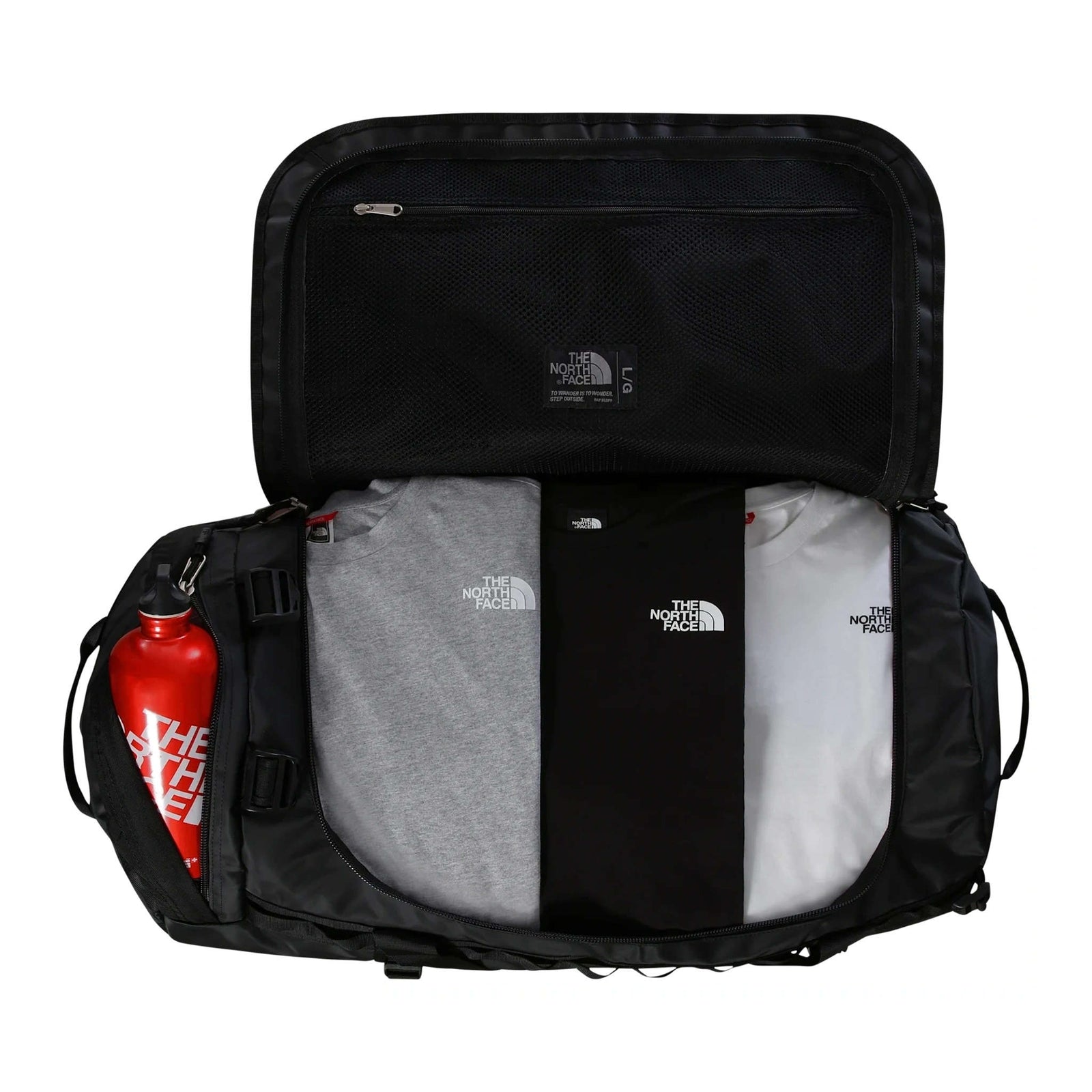 Base Camp Duffle - L The North Face NF0A52SB53R-OS Duffle Bags 95L / TNF Black/TNF White/NPF