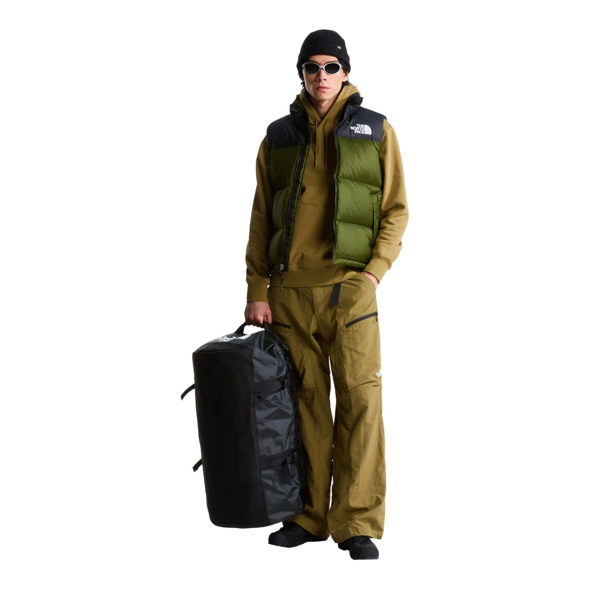 Base Camp Duffle - M The North Face NF0A52SA53R-OS Duffle Bags 71L / TNF Black/TNF White/NPF