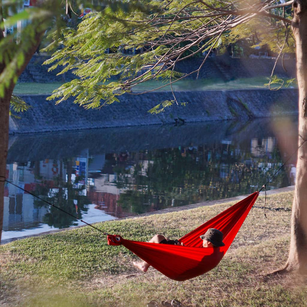 Compact Hammock Ticket To The Moon TMC34 Hammocks 320 x 155cm / Burgundy