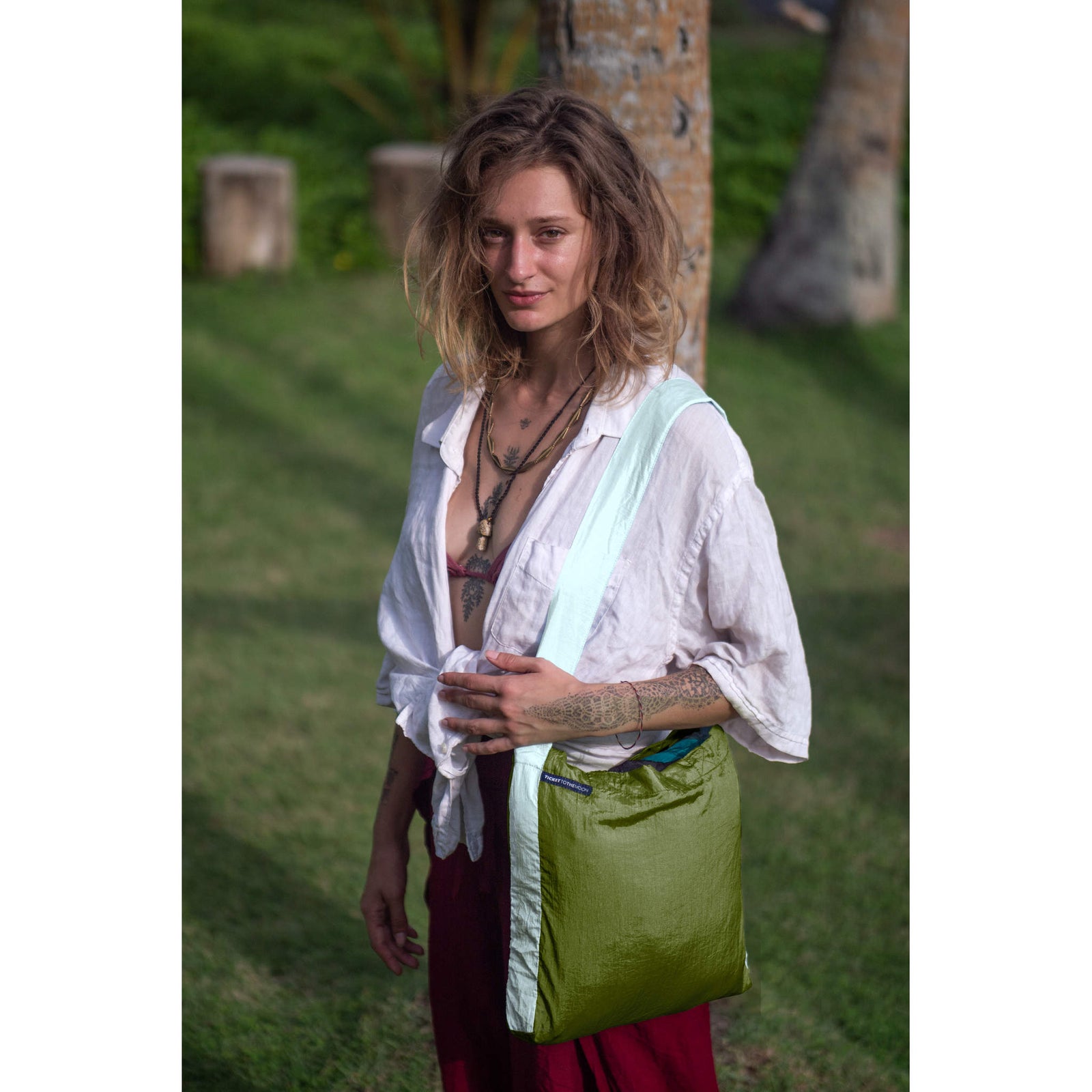 Eco Bag Ticket To The Moon Tote Bags