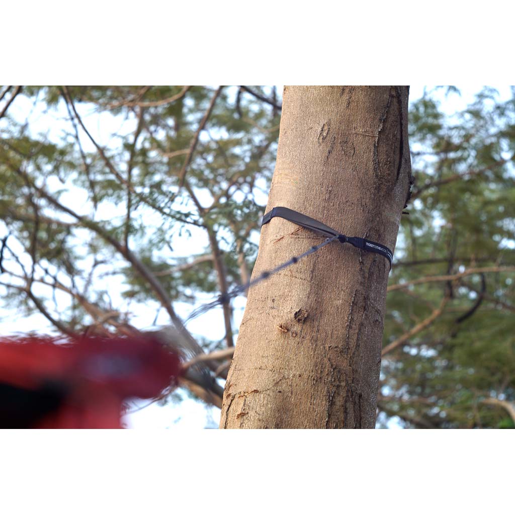 Lightest Straps (Set of 2) Ticket To The Moon TMLSTRAP Hammock Accessories One Size / Black/Green