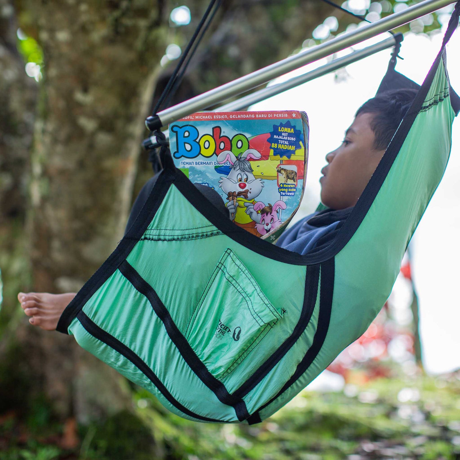 Mini Moon Chair Ticket To The Moon TMMMC71 Hammocks One Size / Mint