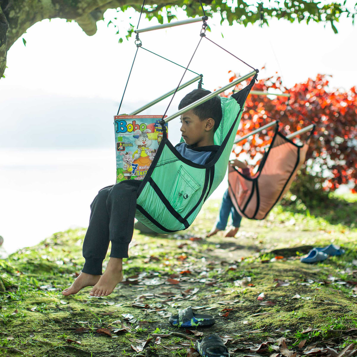 Mini Moon Chair Ticket To The Moon TMMMC71 Hammocks One Size / Mint