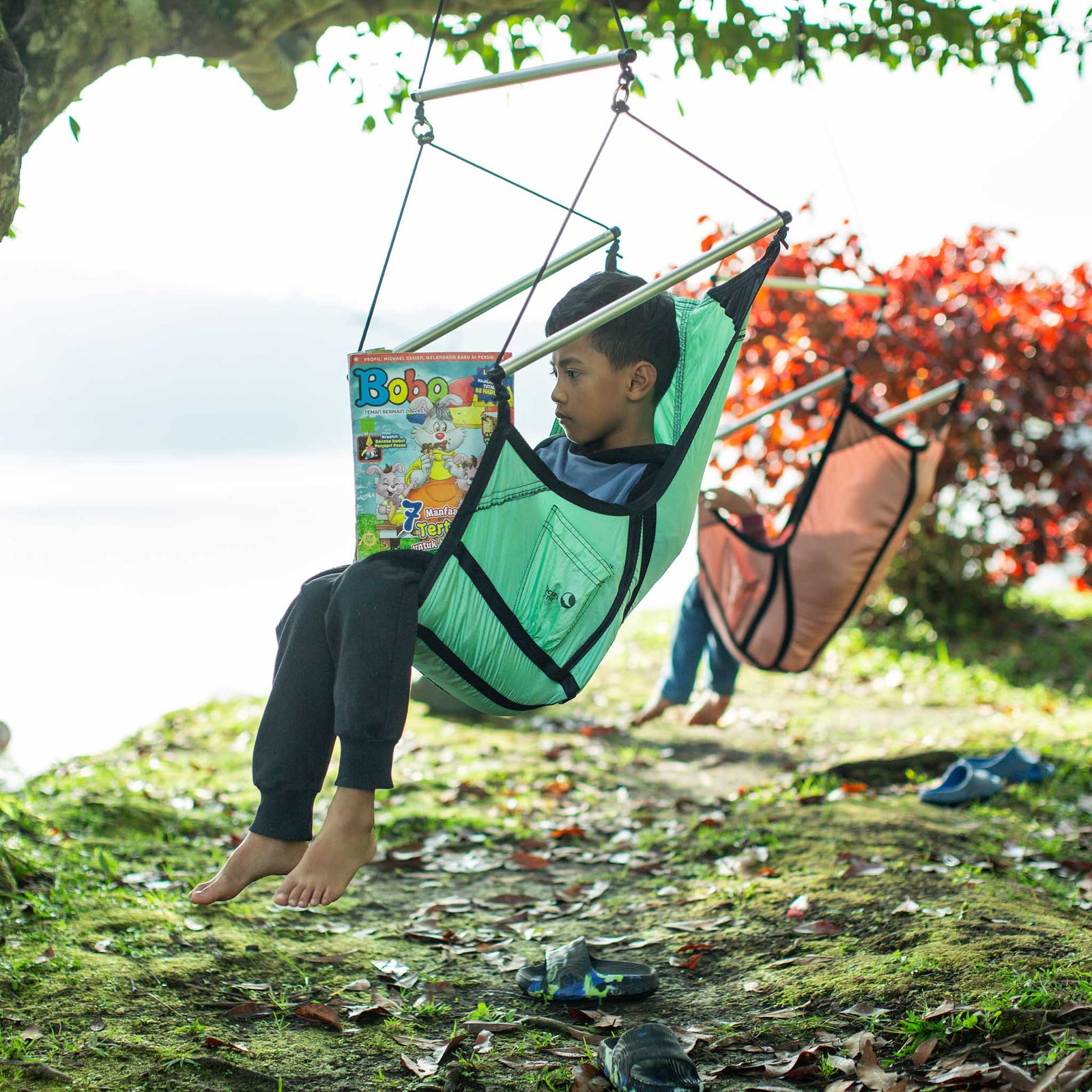 Mini Moon Chair Ticket To The Moon TMMMC71 Hammocks One Size / Mint