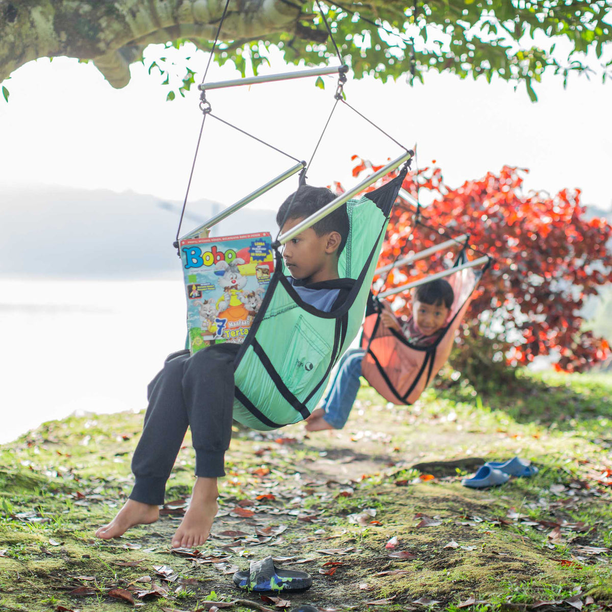 Mini Moon Chair Ticket To The Moon TMMMC71 Hammocks One Size / Mint
