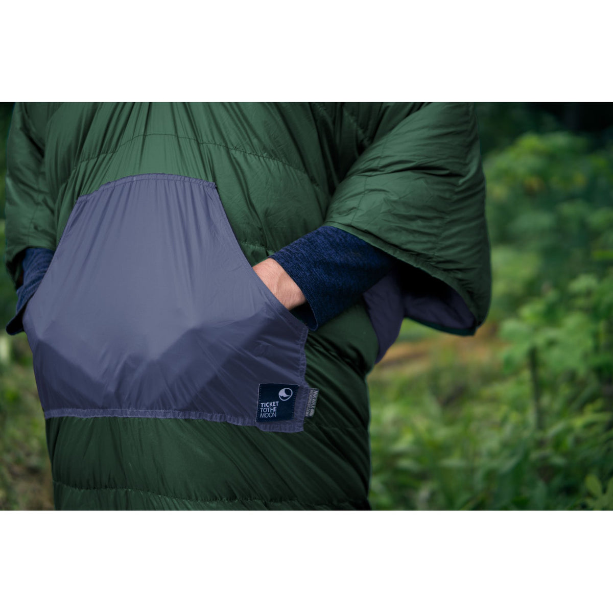 Moonblanket PRO 650 Ticket To The Moon TMBPRO651 Blankets One Size / Forest Green/Light Grey