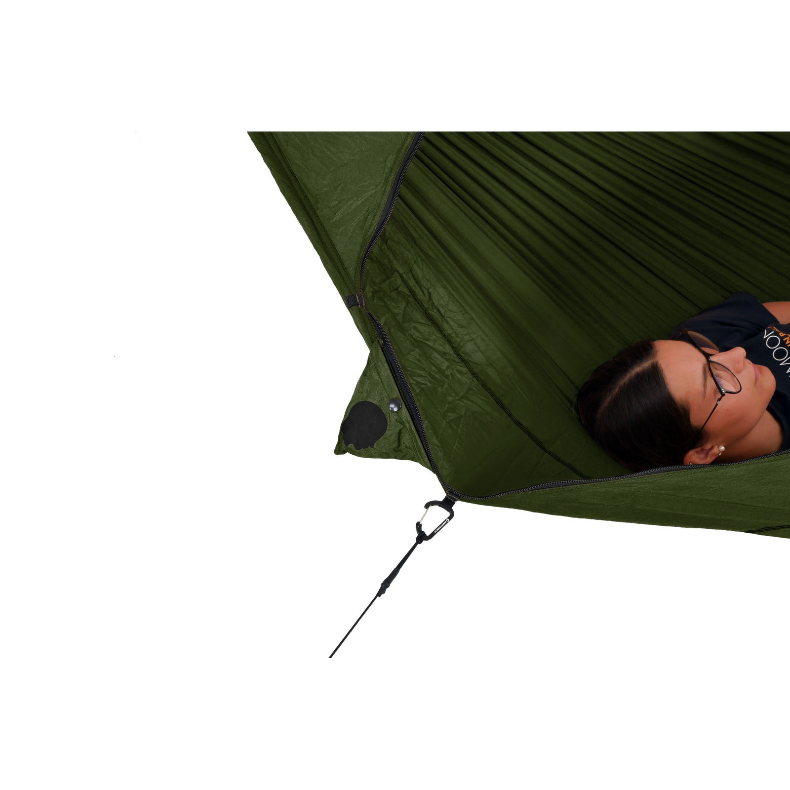 Pro Hammock Ticket To The Moon TMPRO2407 Hammocks 325 x 170 cm / Army Green