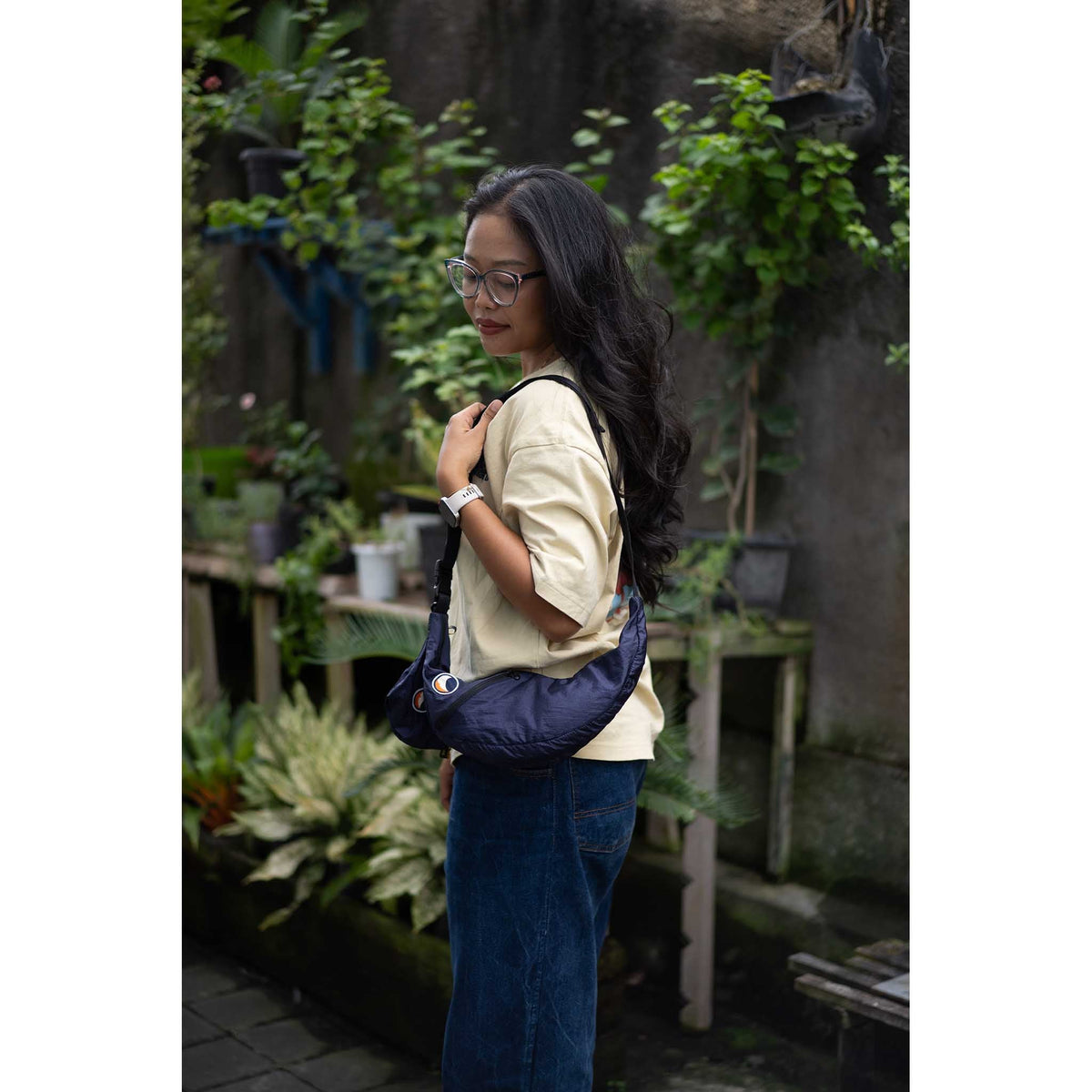 Sling Bag Basic Ticket To The Moon TMSLBB73 Sling Bags One Size / Jade Green