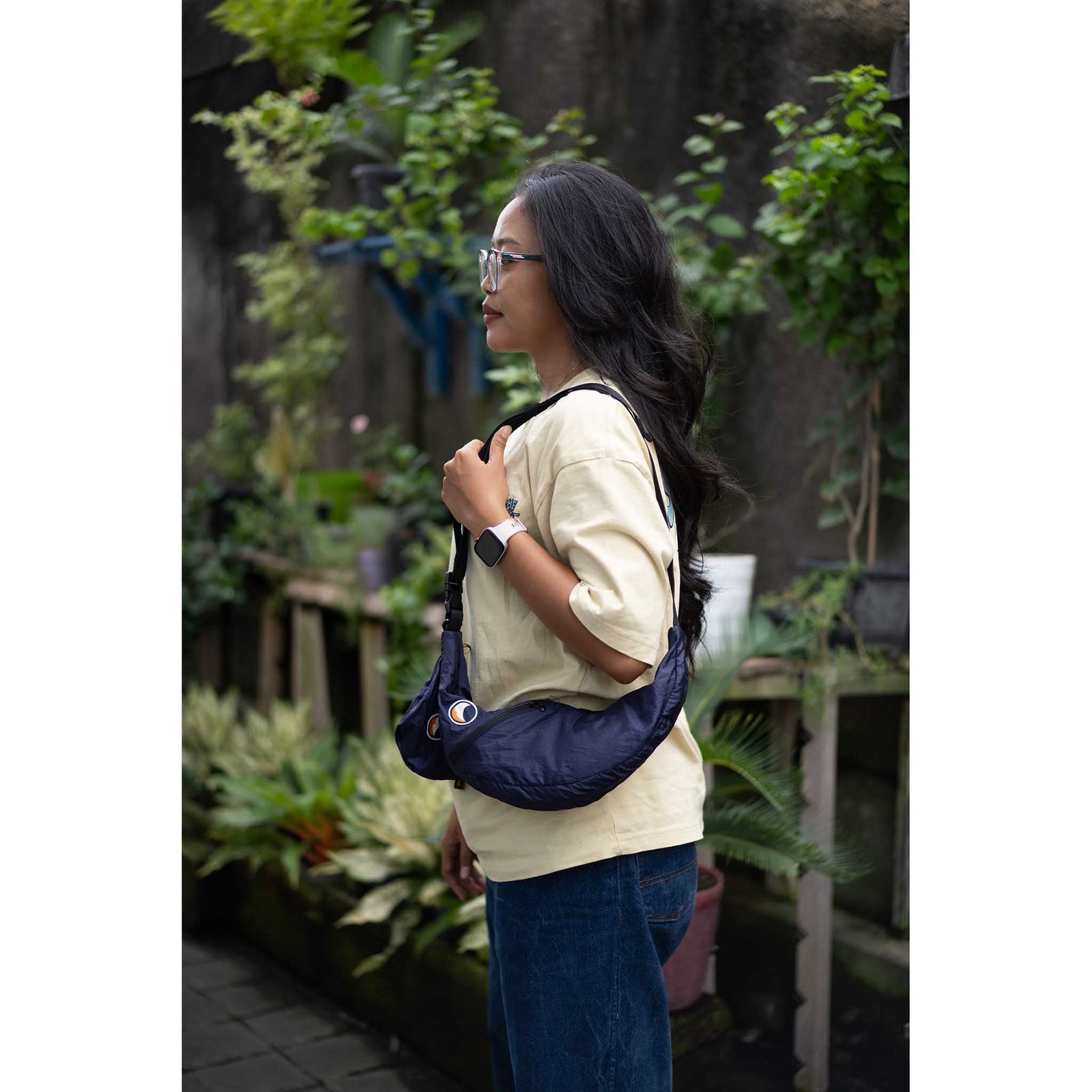 Sling Bag Basic Ticket To The Moon TMSLBB73 Sling Bags One Size / Jade Green