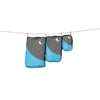 Travel Cube Ticket To The Moon TMTCSET1503 Packing Cubes Set of 3 / Aqua/Dark Grey