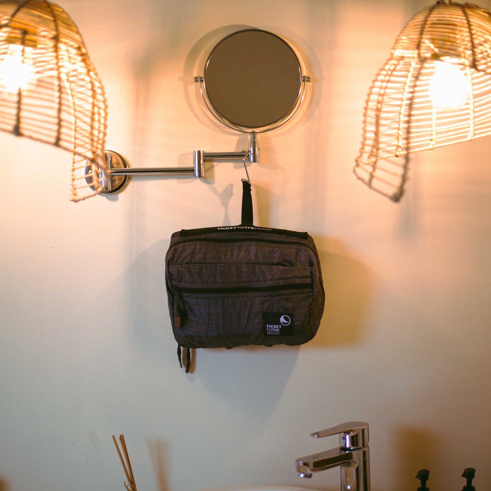 Wash Bag Ticket To The Moon TMWASH50 Washbags 2.8L / Moonstone Grey