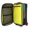 Global Travel Bag Roller Topo Designs 932421324000 Wheeled Duffle Bags 44L / Caribbean/Dark Khaki