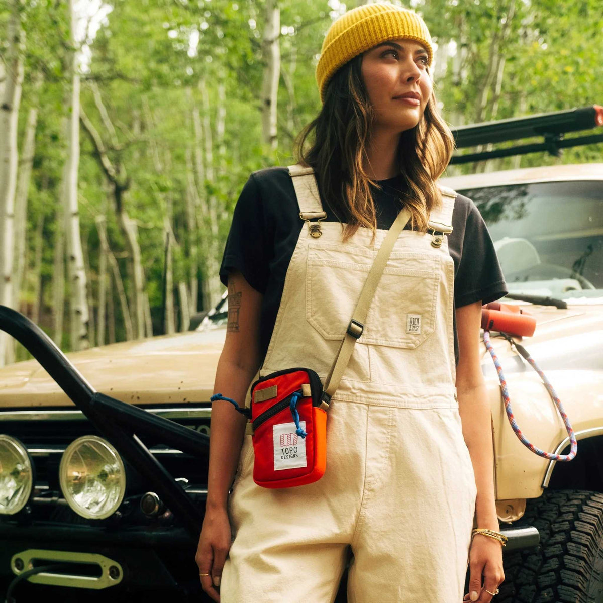 Mini Shoulder Bag Topo Designs 932424523000 Crossbody Bags One Size / Very Peri/Forest