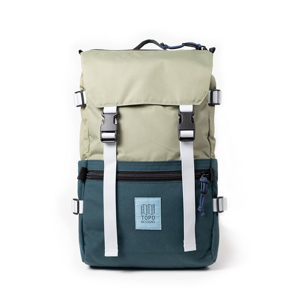 Rover Pack Classic Topo Designs 932436350 Backpacks 20L / Oil Green/Dark Pine