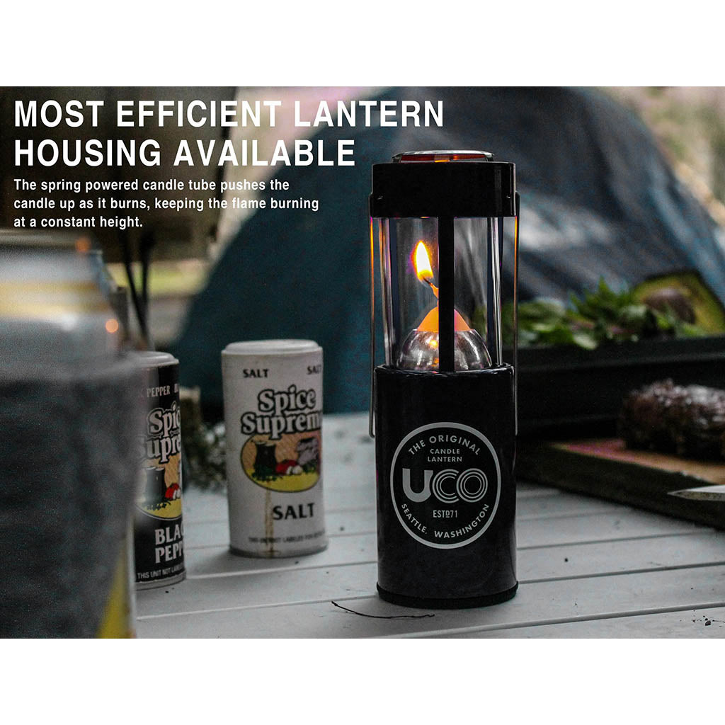 9 Hour Original Candle Lantern UCO Gear UCO3RED Lanterns One Size / Red