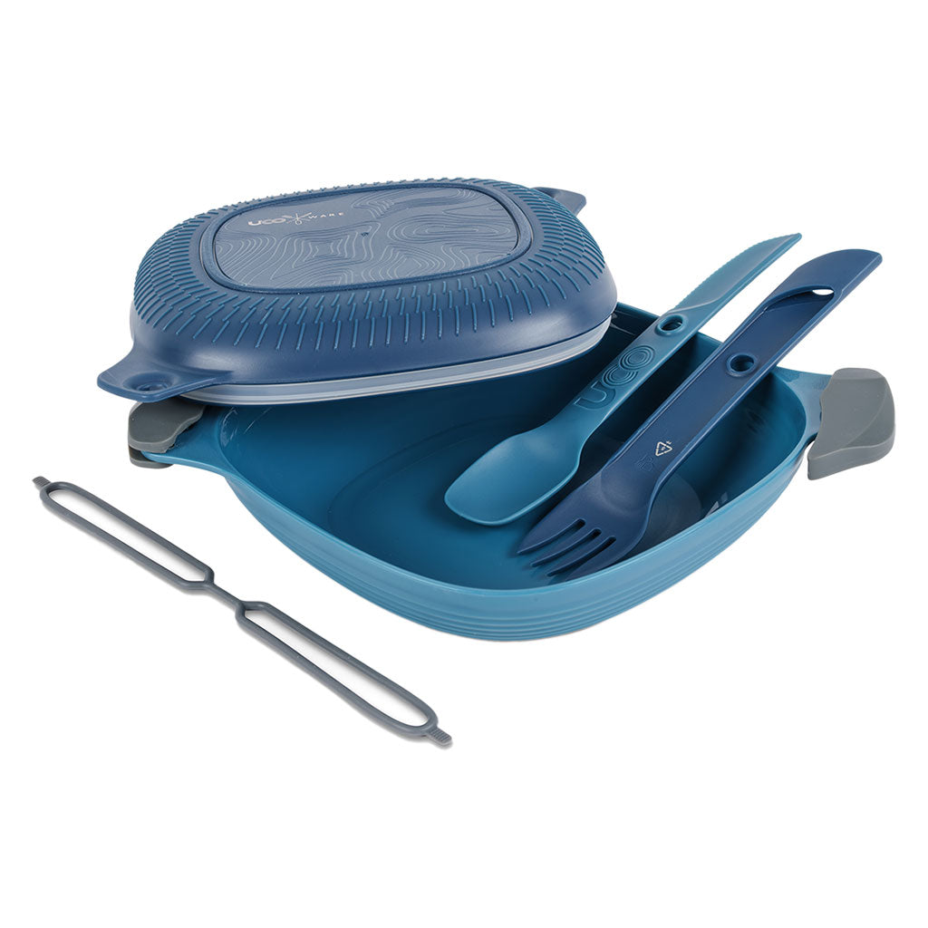 ECO 5 piece Mess Kit UCO Gear UCO111BLU Food Containers 5 Piece / Ocean Blue