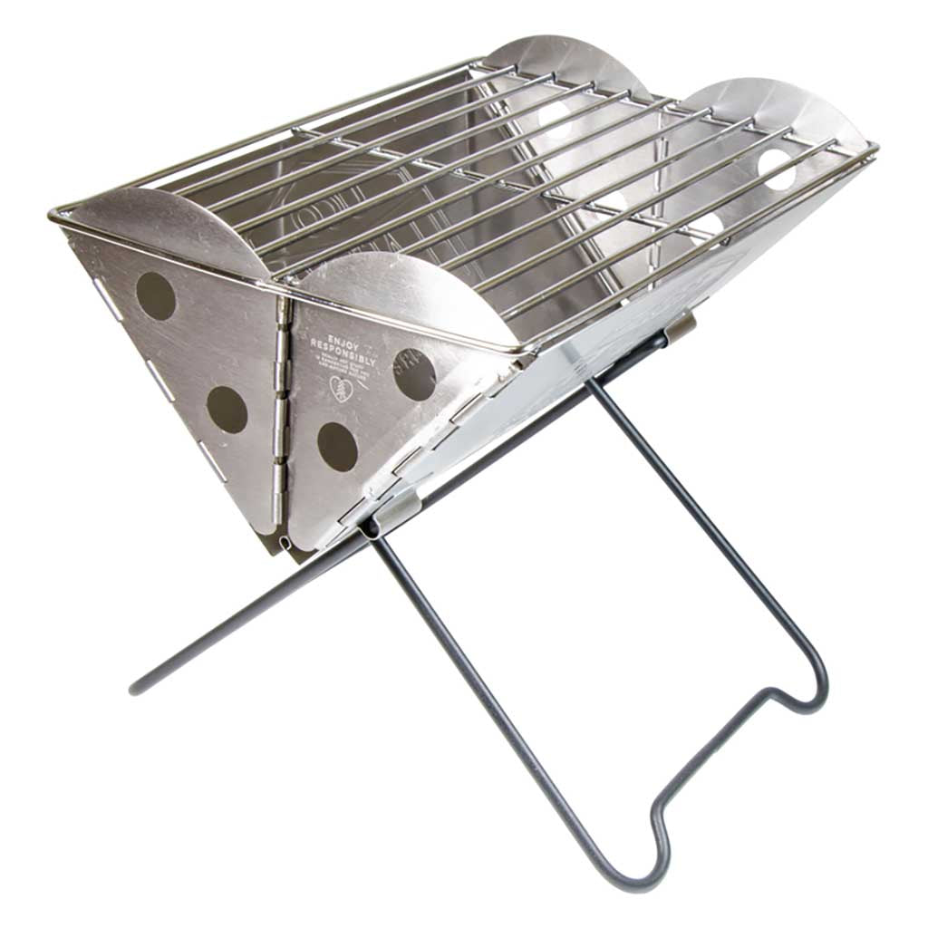 Grillput Mini Flatpack &amp; Grill UCO Gear GR06 Grills One Size / Silver