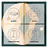 CloudTouch Blanket Voited V21UN03BLCTCDNI Blankets One Size / Day & Night