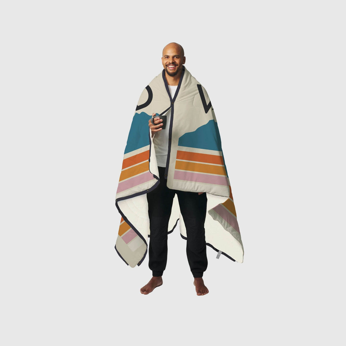 Fleece Blanket Voited V2502BLFLCSPK Blankets One Size / Snowy Peak