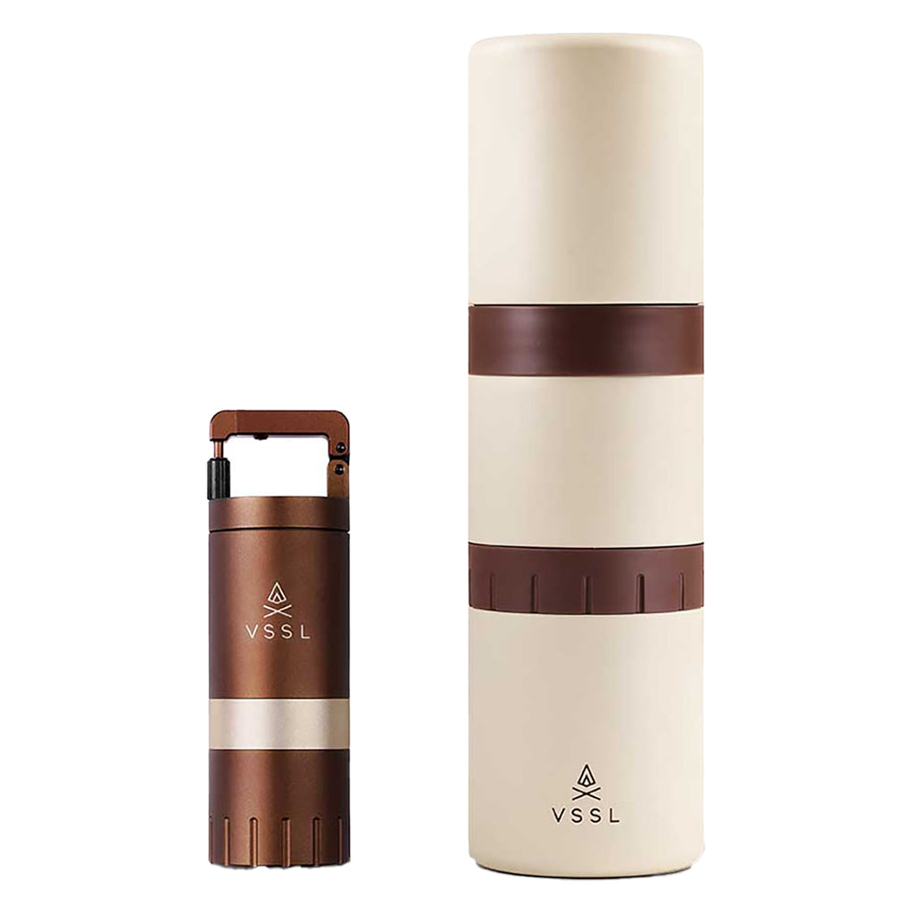 Nest Pour-Over Kit + Java G25 Grinder Gift Set VSSL B145251-000 Coffee Makers One Size / Cream/Coffee